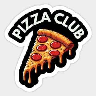 Pizza Club Sticker
